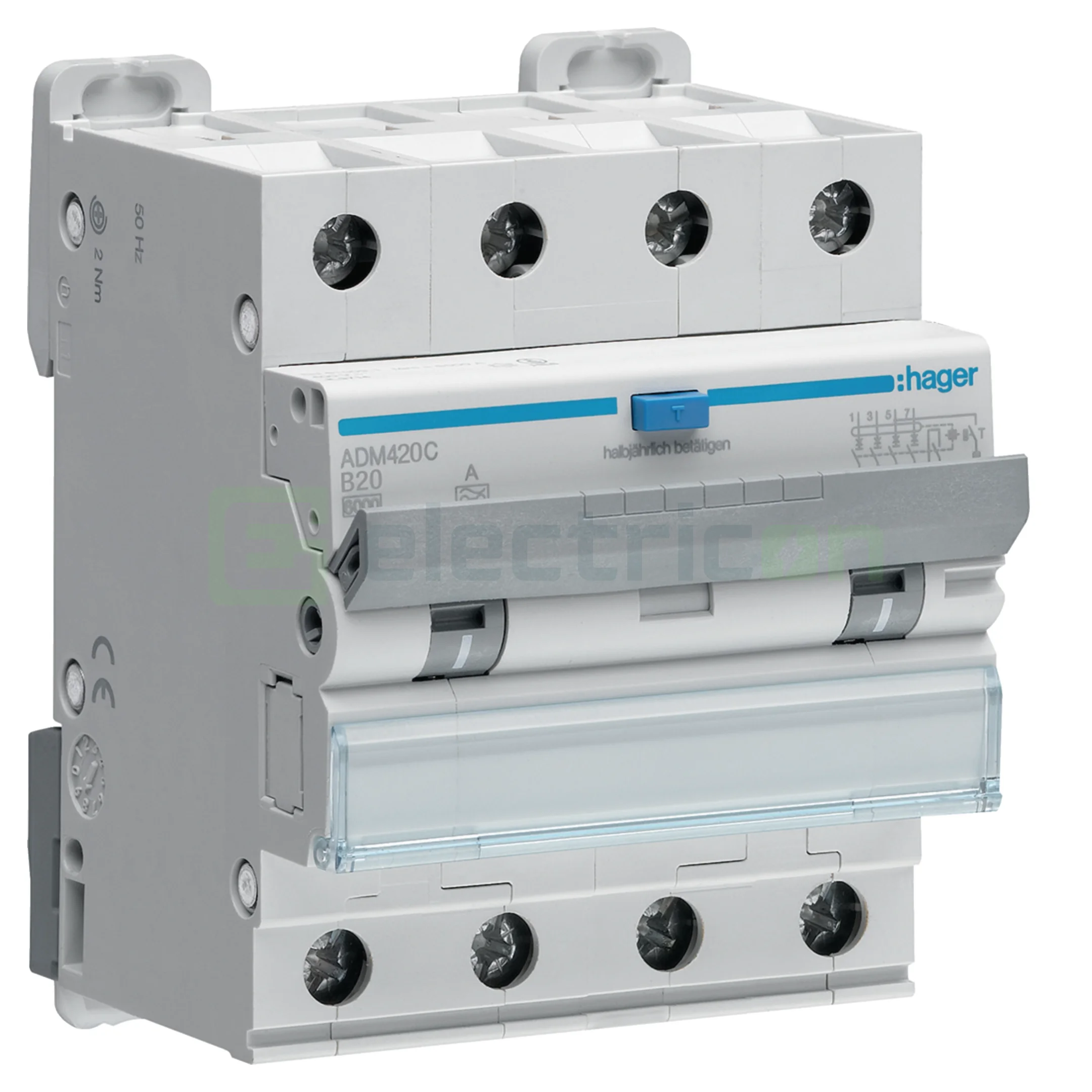 Siguranta RCBO 20A/30mA Schrack - ADM420C