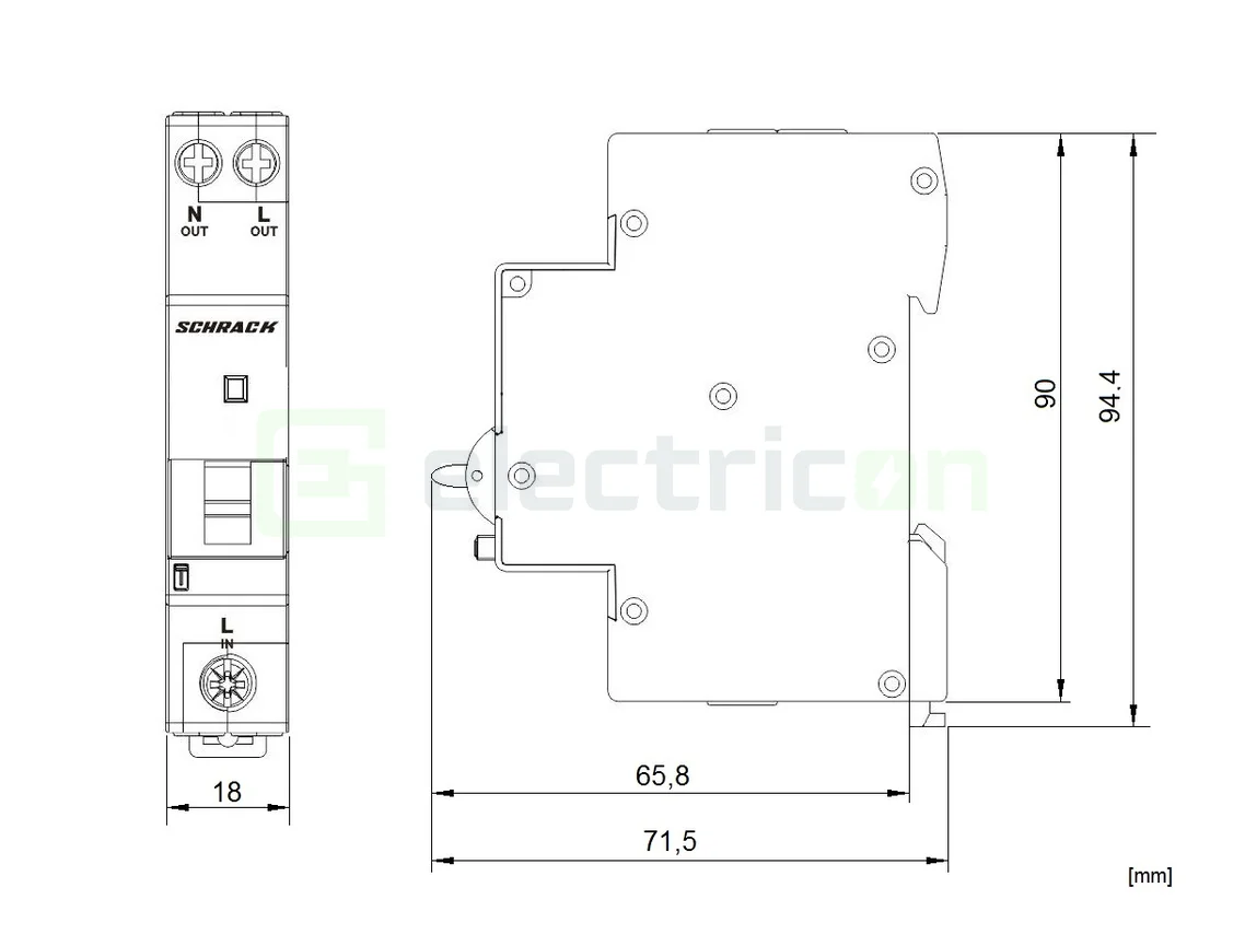Siguranta RCBO 20A/30mA Schrack - AI618520 [1]