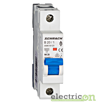 Sigurante automate - Intrerupator MCB B20A N/A - AM618120