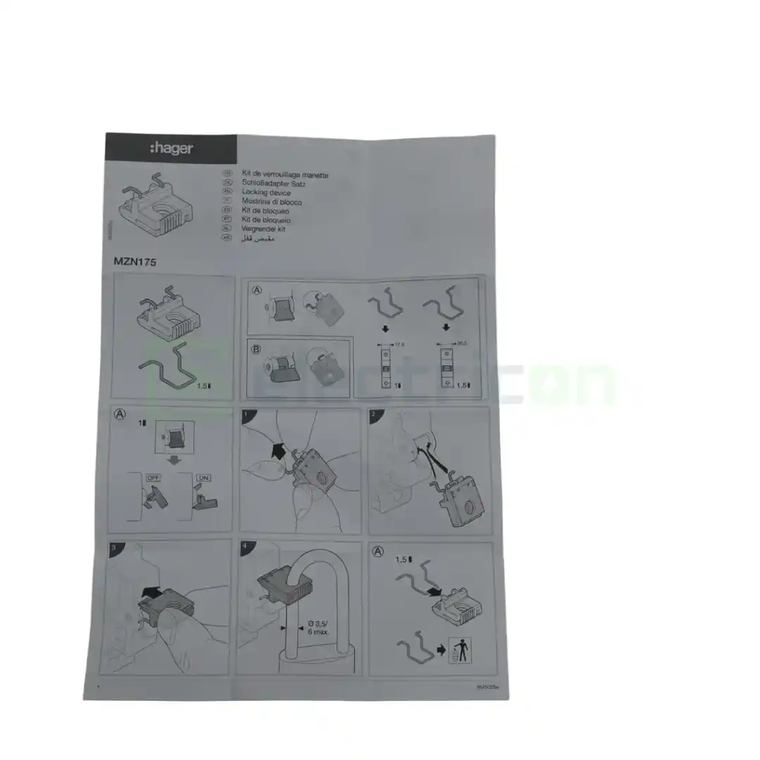 Disjunctor MCB N/AN/AA Hager - MZN175 [2]