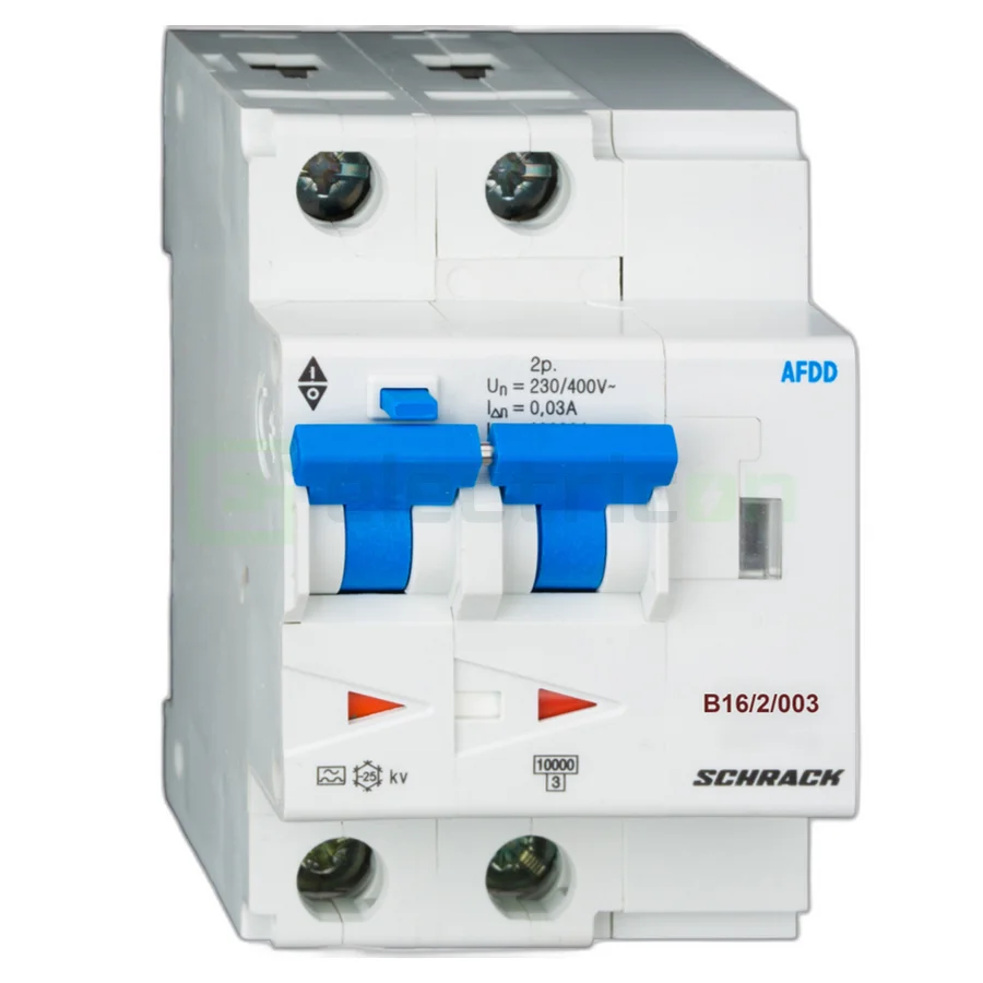 AFDD – detectoare arc electric - Diferential 16A/30mA Schrack - BA618216