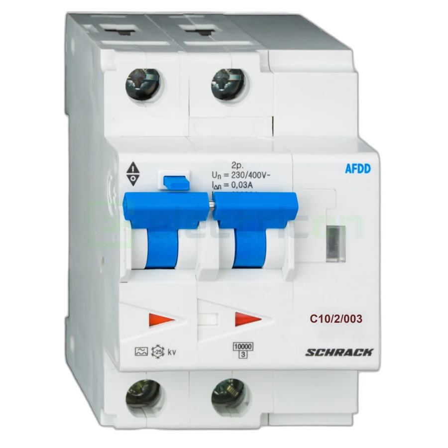 AFDD – detectoare arc electric - Diferential 10A/30mA Schrack - BA617210