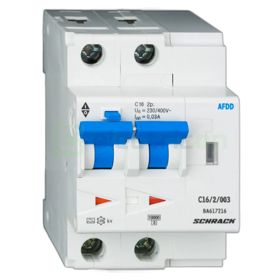 AFDD – detectoare arc electric - Diferential 16A/30mA Schrack - BA617216