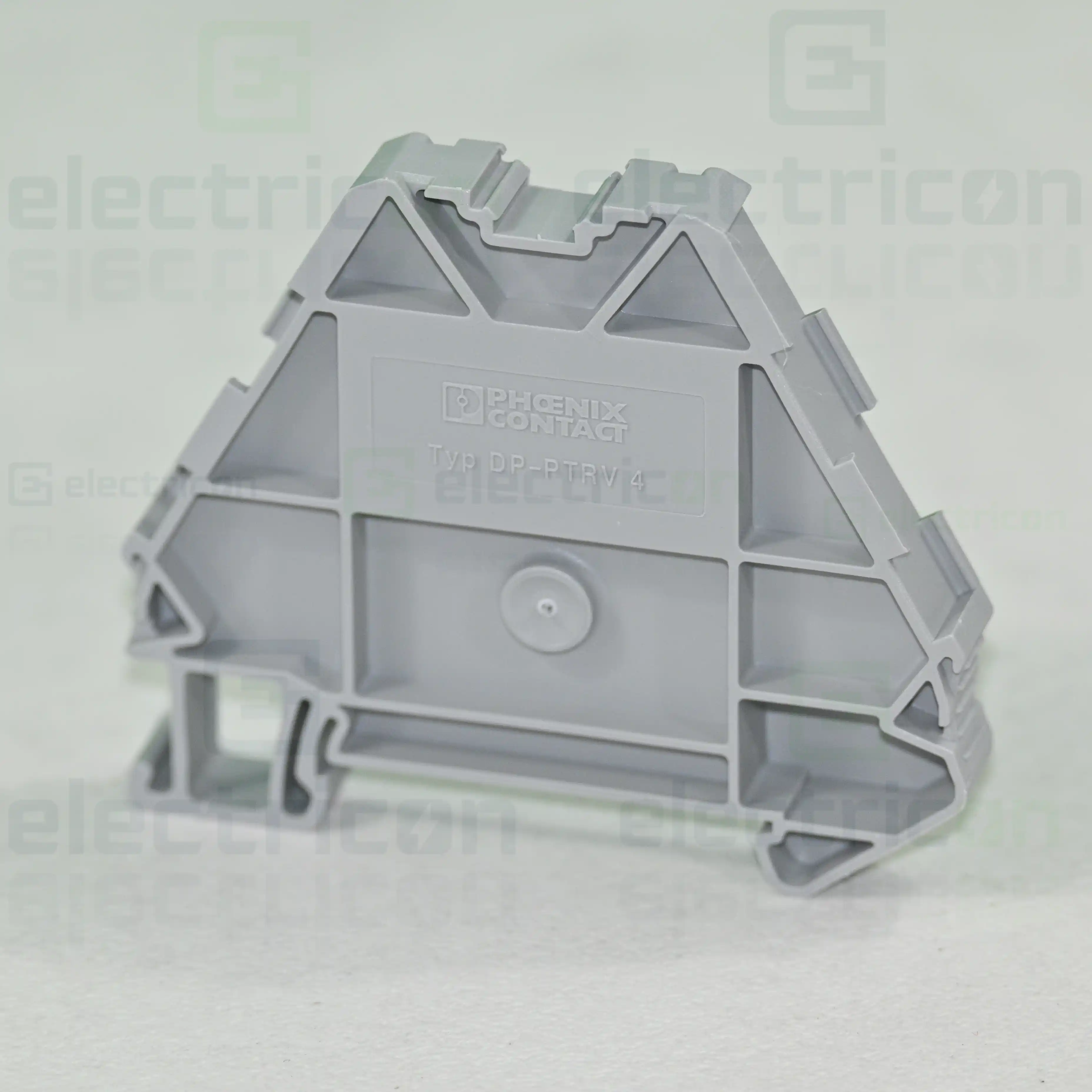 Accesorii cleme - Distanțor pentru clemele șir, seria PTRVB, cu 4 etaje, gri, DP-PTRV 4, Phoenix Contact, 3270163