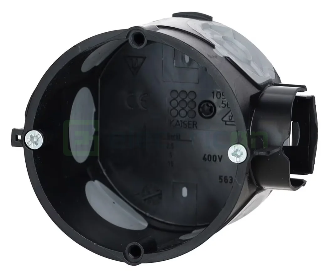 Doze electrice aparataj - Doză aparataj, Ø60 mm, ECON 10, cu șuruburi, Kaiser, 1056-21