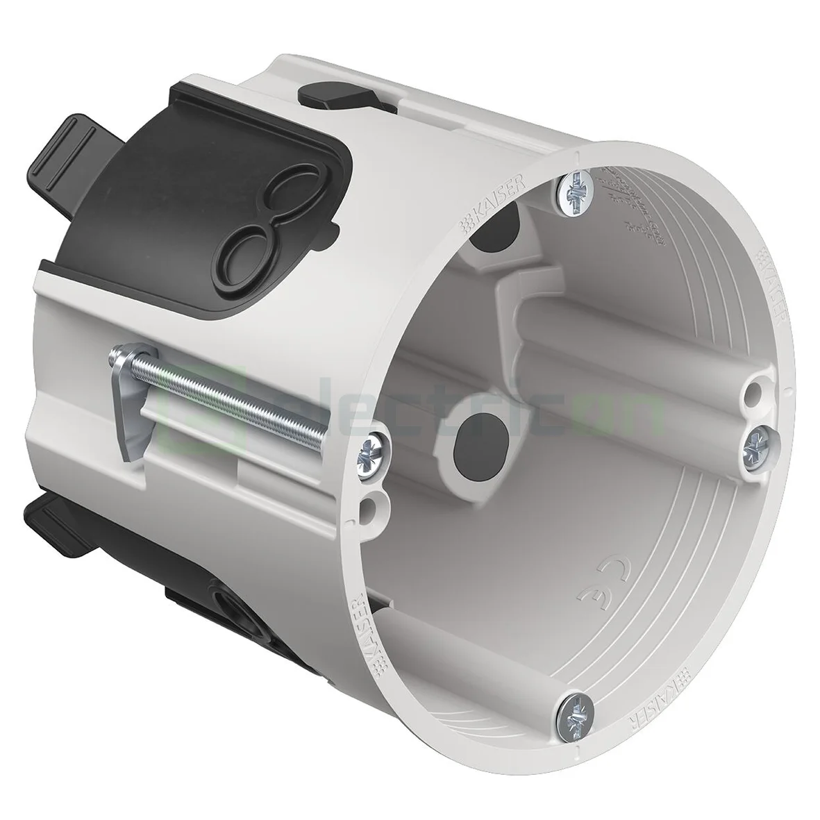 Doza date comunicații rețea Kaiser, rigips, Ø68 mm, etanșă, halogen-free, 9280-78