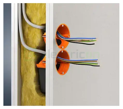 Doză aparataj, pentru electronice, cu buzunar flexibil, O-range Flex, Ø68 mm, Kaiser, 9268-94 [2]