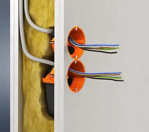 Doză aparataj, pentru electronice, cu buzunar flexibil, O-range Flex, Ø68 mm, Kaiser, 9268-94 [3]