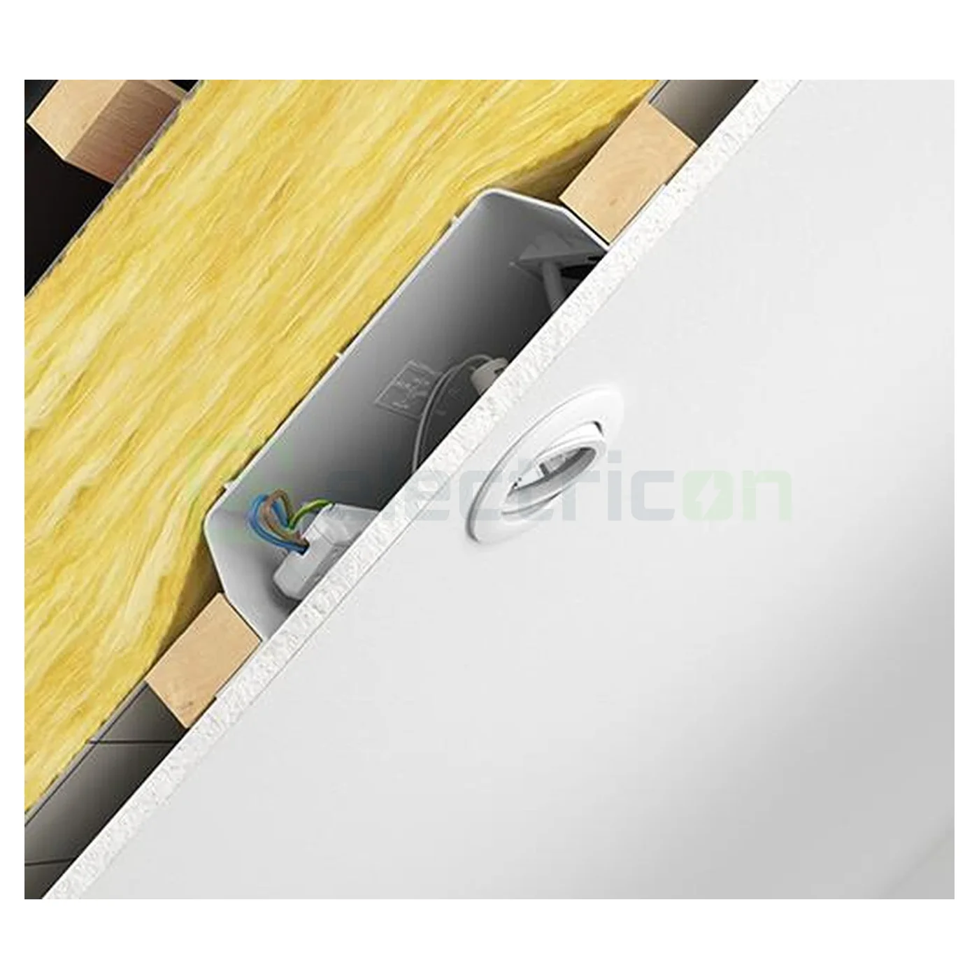 Doza aparataj, pentru instalatii de iluminat, Ø 120 mm, Kaiser, 9350-21 [4]