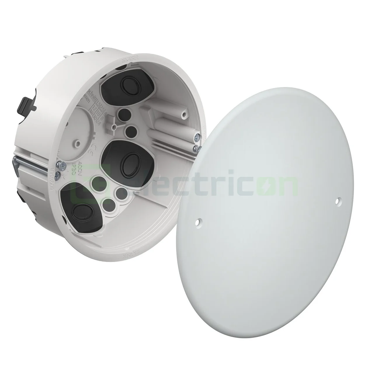 Doze electrice aparataj - Doza simplă diametru mare Kaiser O-range ECON, Ø120 mm, cu capac, halogan-free, 9273-78