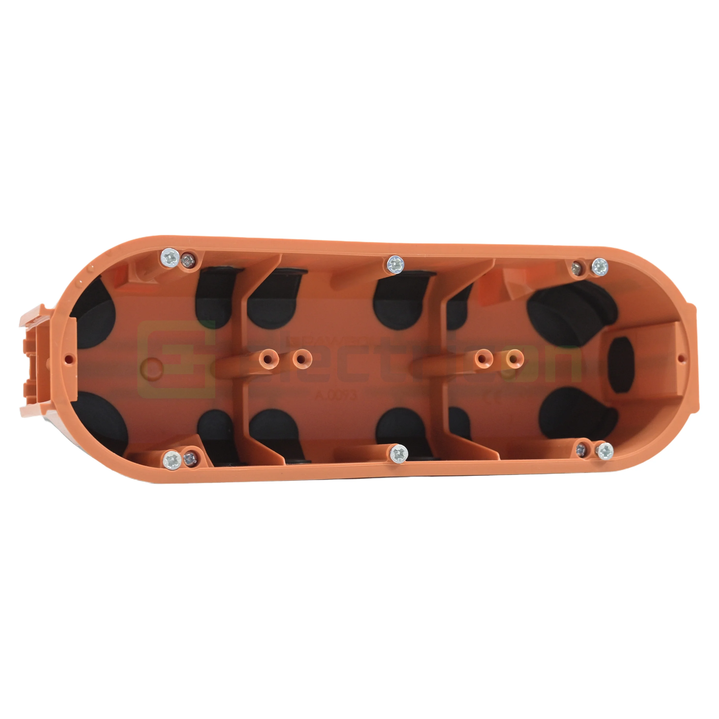 Doze electrice aparataj - Doză aparataj triplă Pawbol A.0093K Ø3x68 adâncime 60mm încastrată