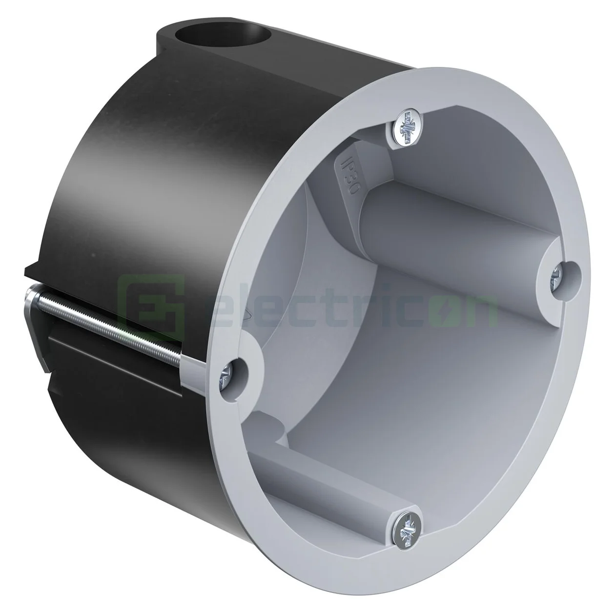 Doza protecție radiații Kaiser, Ø74 mm, plumb 3 mm, gri închis, medical, 9074-03