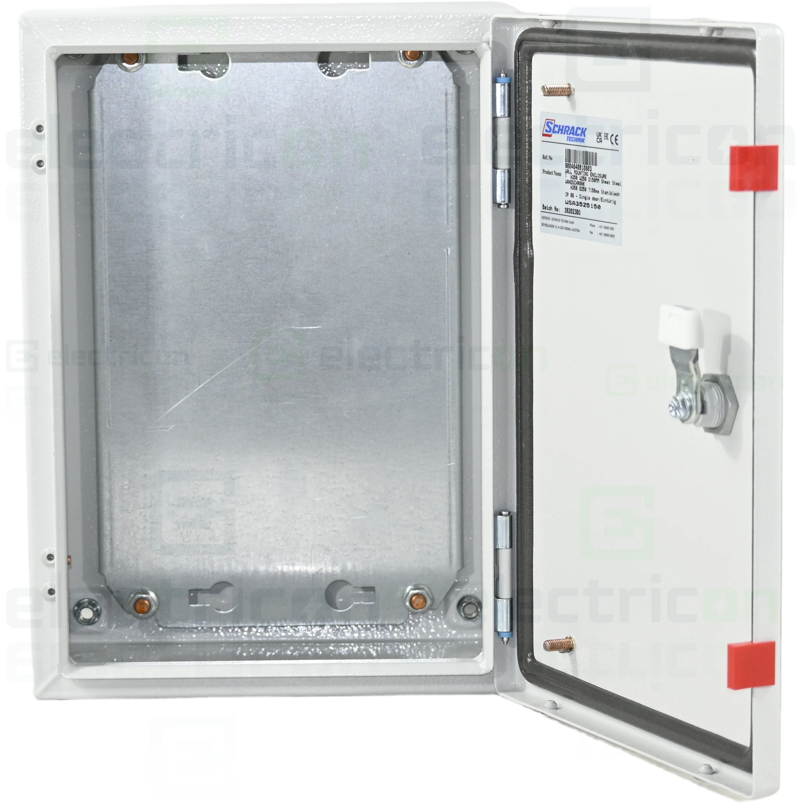 Dulap metalic, 350x250x150mm, IP66/IK10, Schrack, WSA3525150