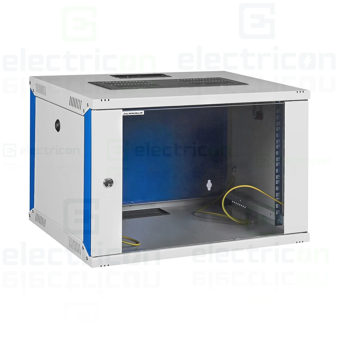 Dulap electric tip Rack, DTW, 7U, 370x540x450, 19", Schrack, DTWE075445 [1]