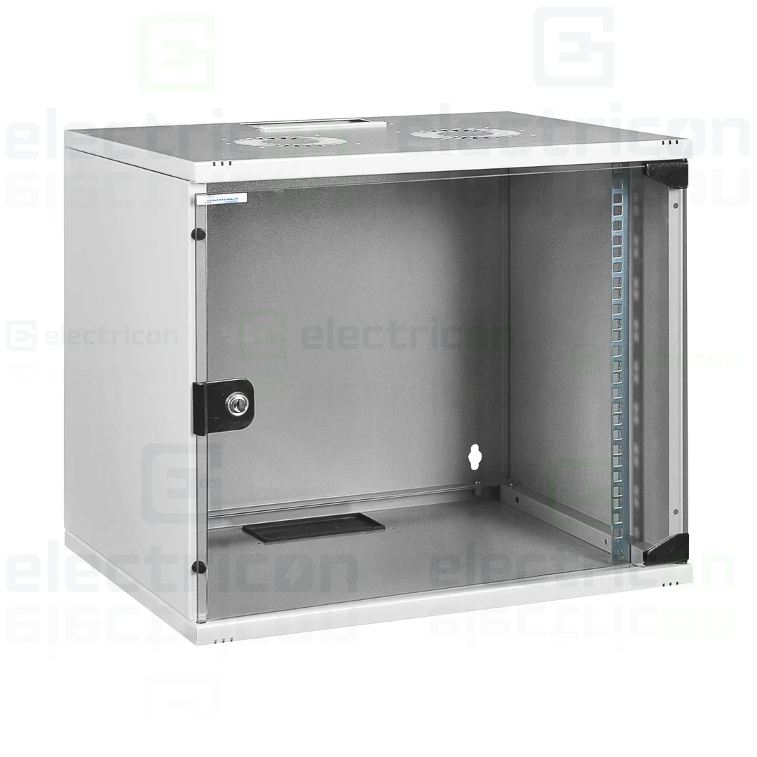 Dulap electric tip Rack, DTW, 9U, 460x540x400, 19", Schrack, DTWN095440 [1]