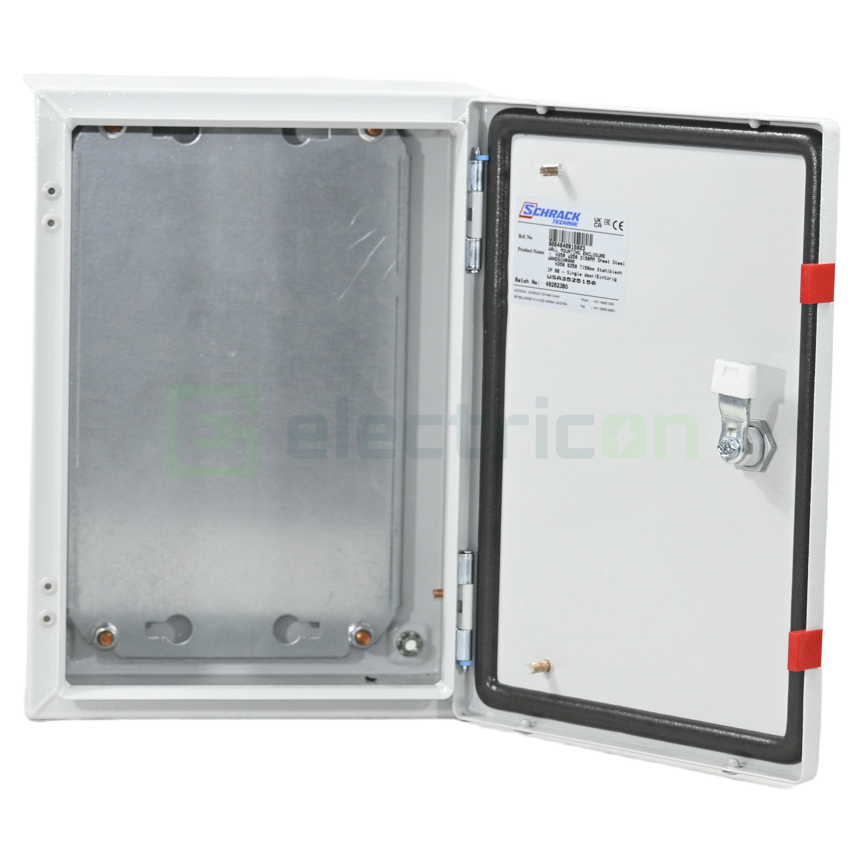 Dulap metalic, 350x250x150mm, IP66/IK10, Schrack, WSA3525150