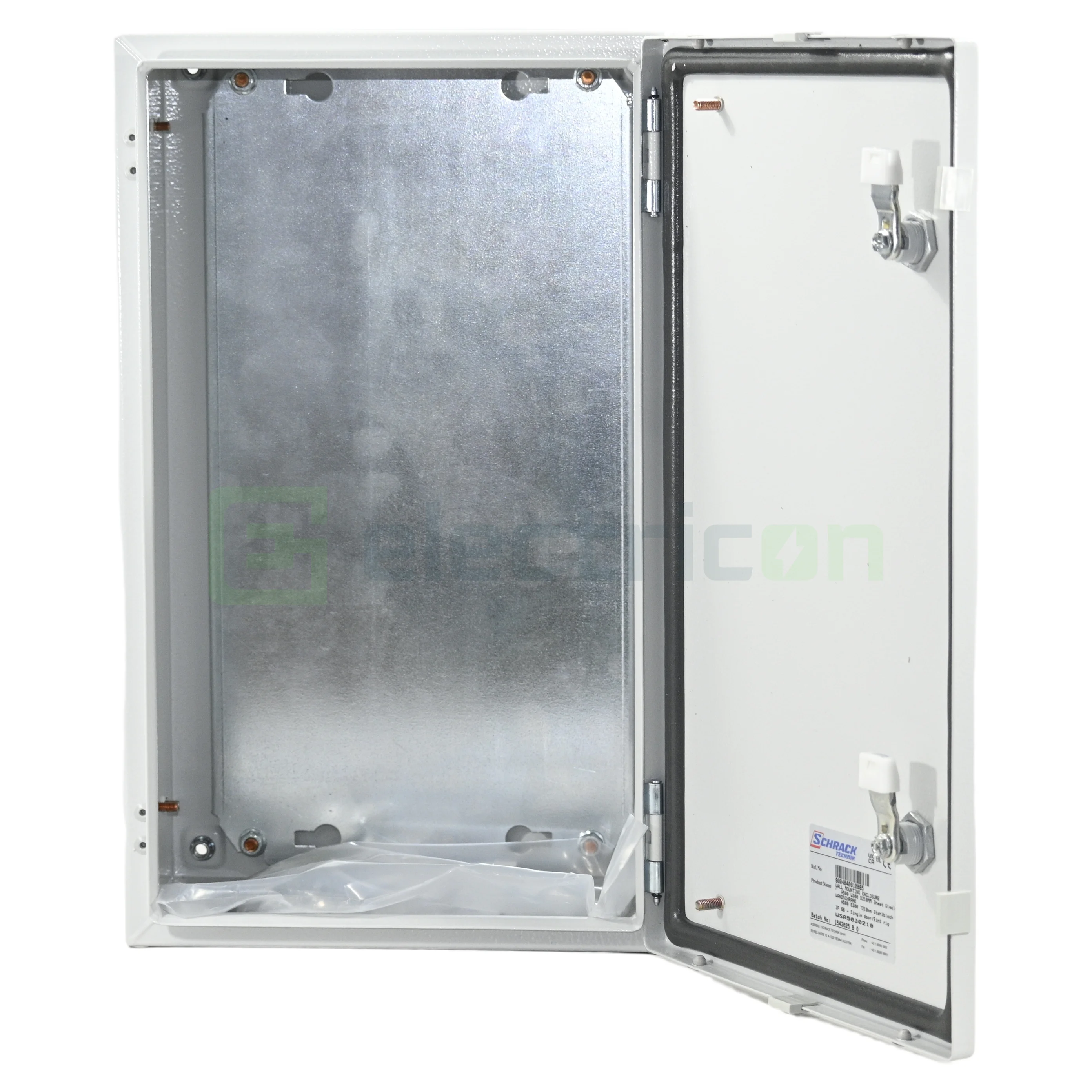 Dulap metalic cu contrapanou si usa, IP66, 500x300x210 mm, Schrack, WSA5030210