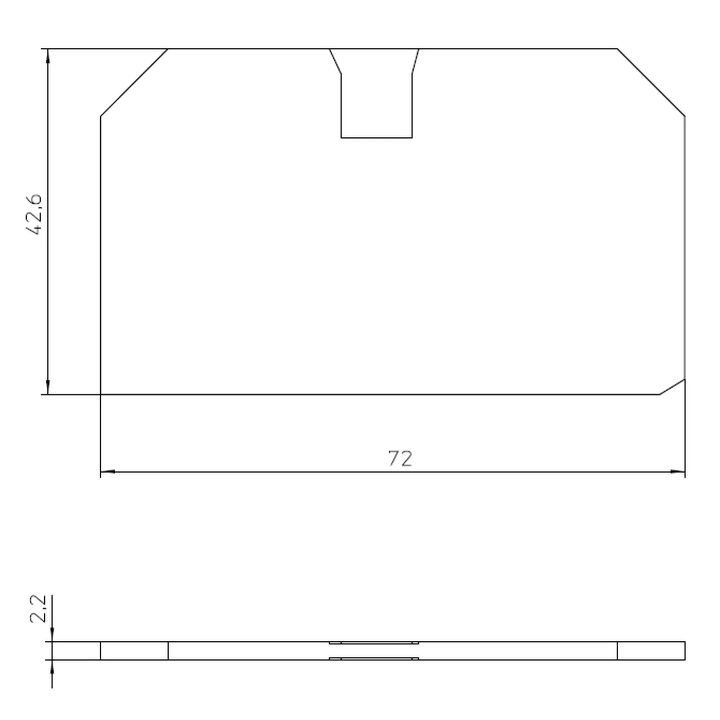 Element terminal pentru cleme sir seria XTV 10, D-XTV 10, 1329608 [1]