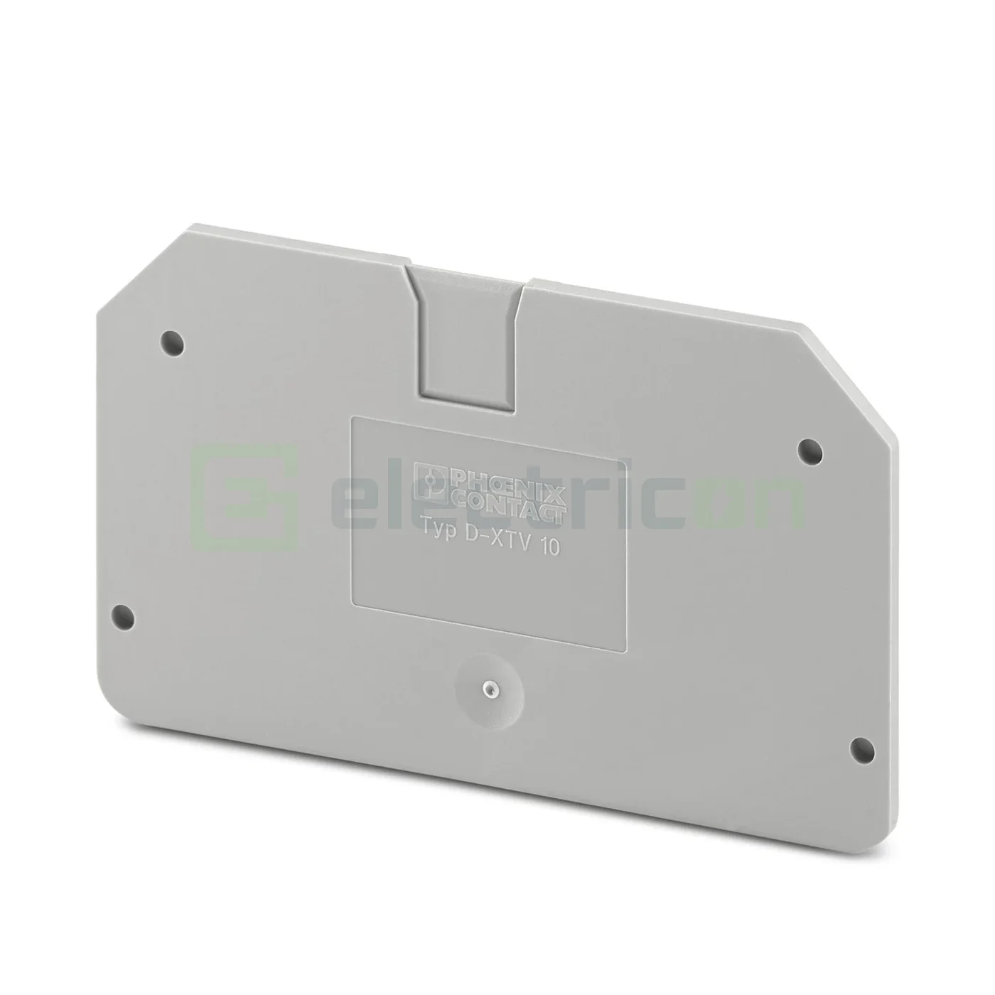 Element terminal pentru cleme sir seria XTV 10, D-XTV 10, 1329608