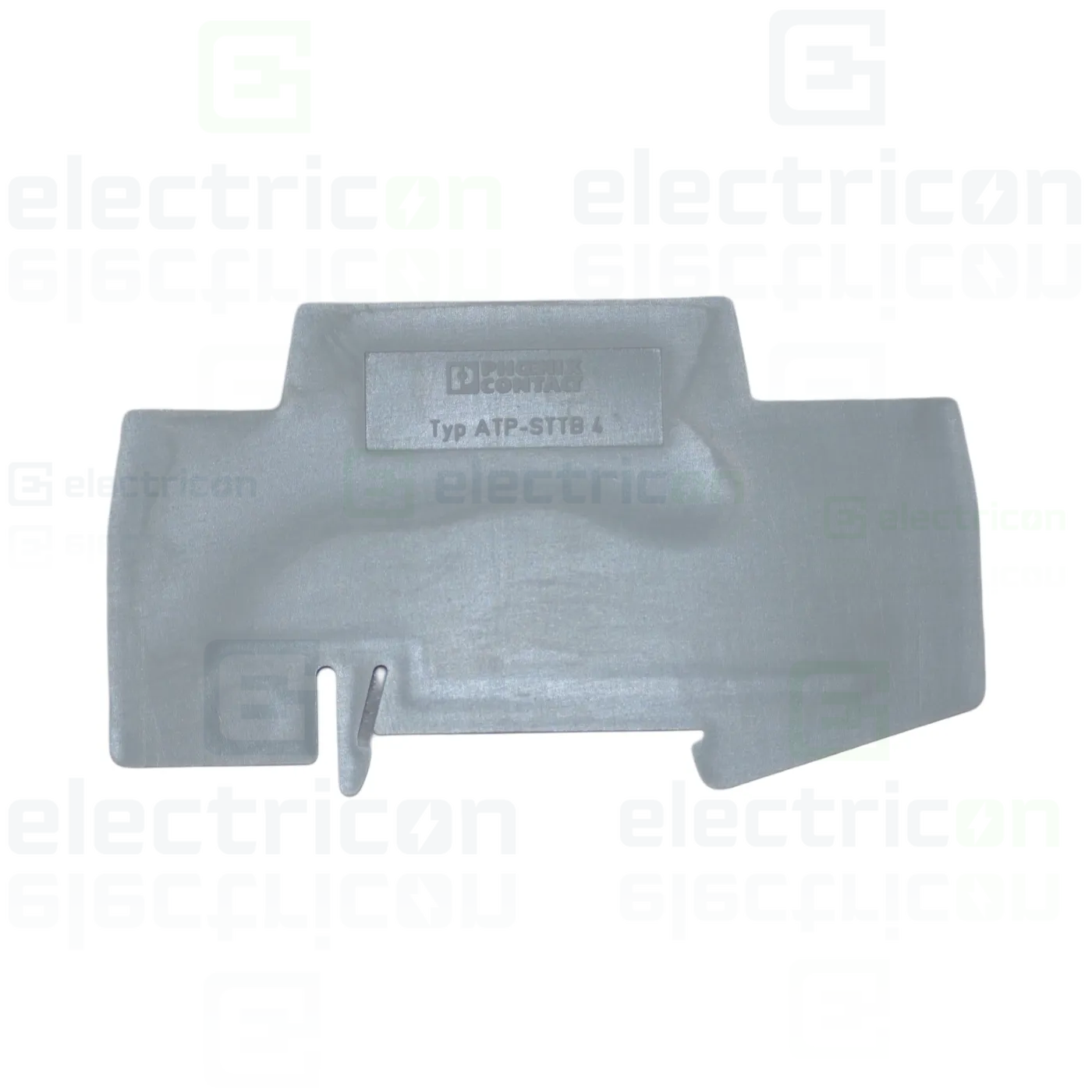 Element terminal pentru clemele șir, seria STTB 4, gri, ATP-STTB 4 , Phoenix Contact, 3030747