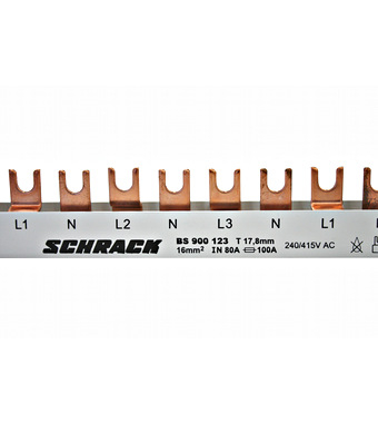 Busbar - Bareta alimentare 4P 63A Hager BS900124