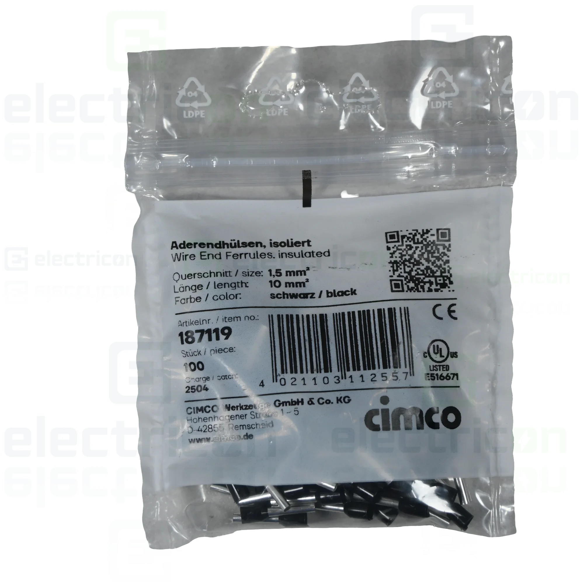 Accesorii electrice - ferule-cablu