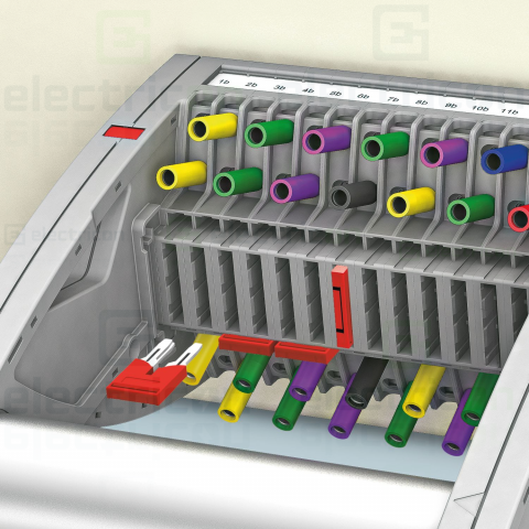 Jumper 5 pini, Phoenix Contact, FBS 5-10, 3005948 [3]
