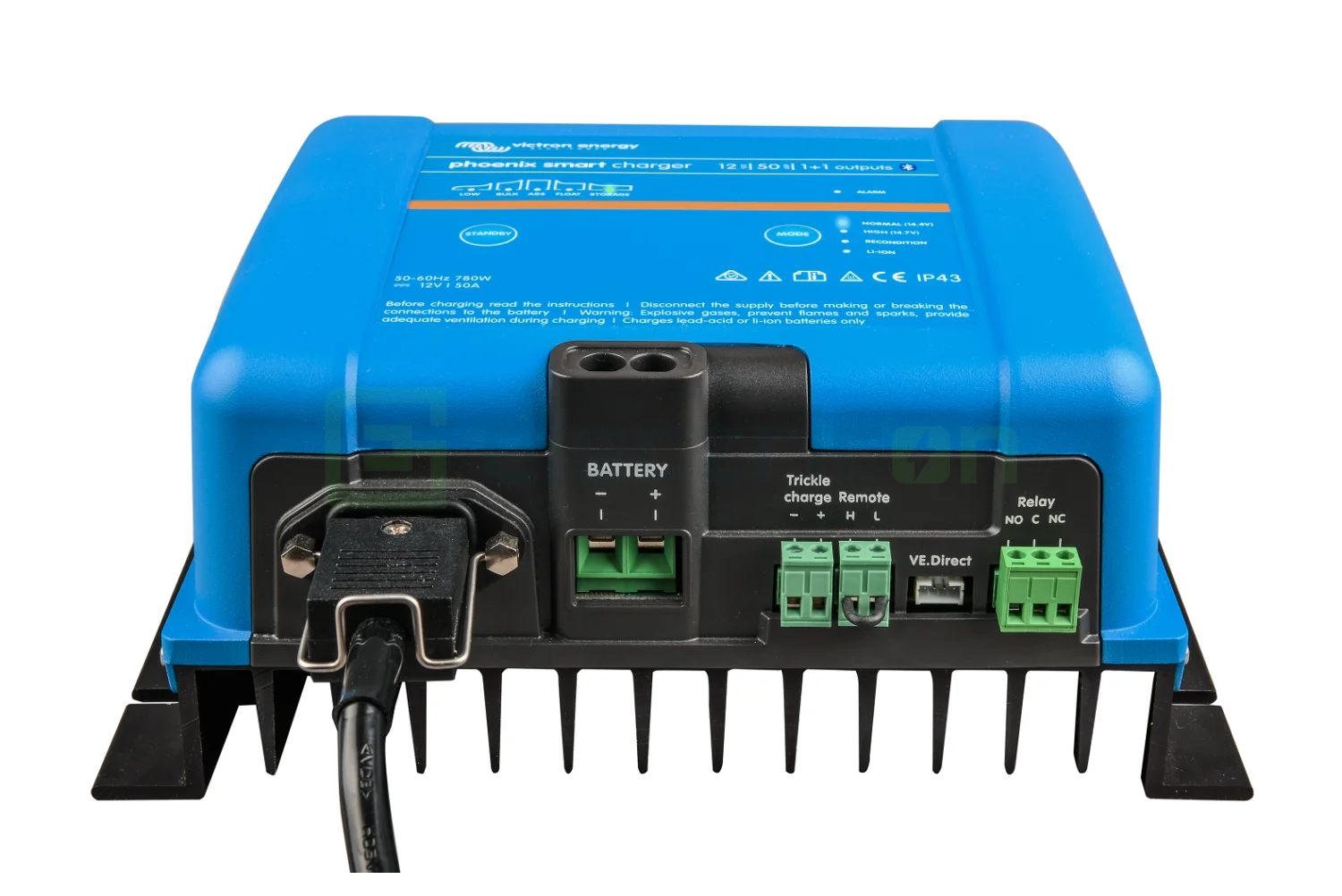 Incarcator de retea Victron Energy Phoenix Smart IP43 Charger 24 16 (1+1) 120 240V [1]