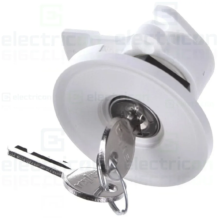 Încuietoare cu 2 chei pentru tablouri Hager Univers seria FWB, FZ597N [4]