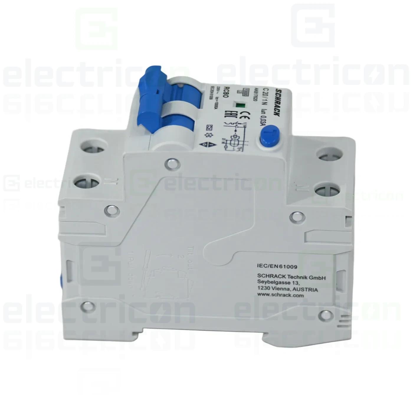 Intreruptor diferential 20A Schrack - AK617620 [1]