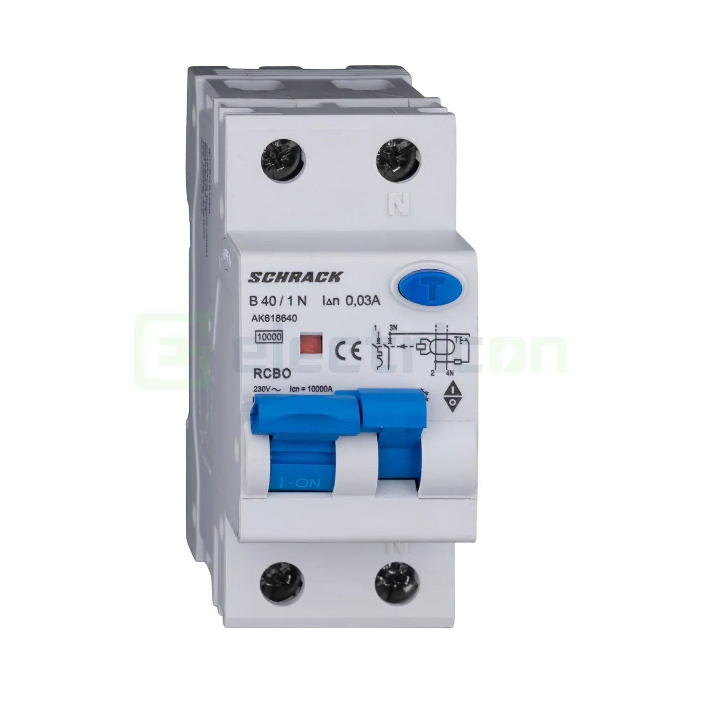 RCBO – siguranțe cu protecție diferențială - Intreruptor diferential 40A Schrack - AK618640