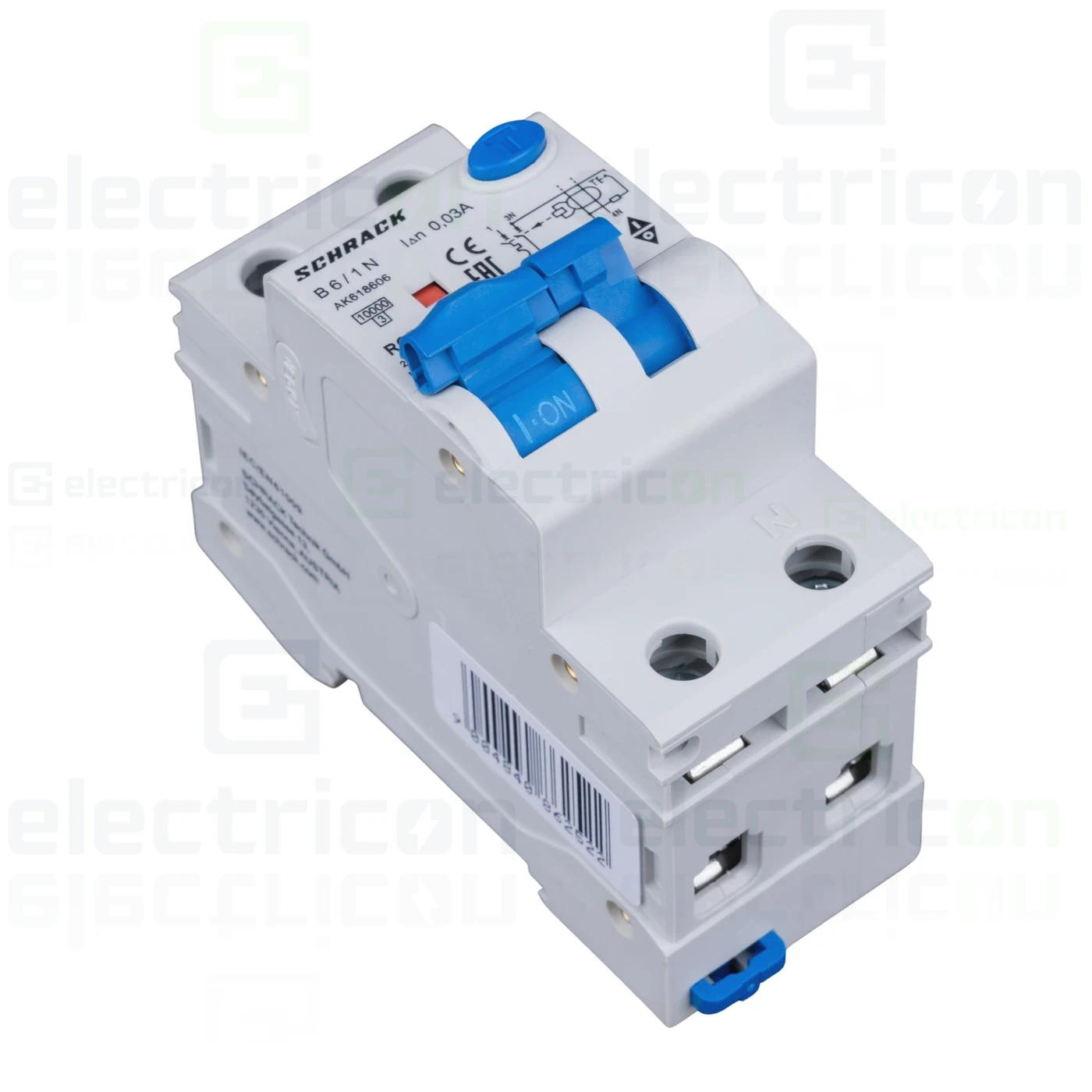 Intreruptor diferential 6A Schrack - AK618606 [1]