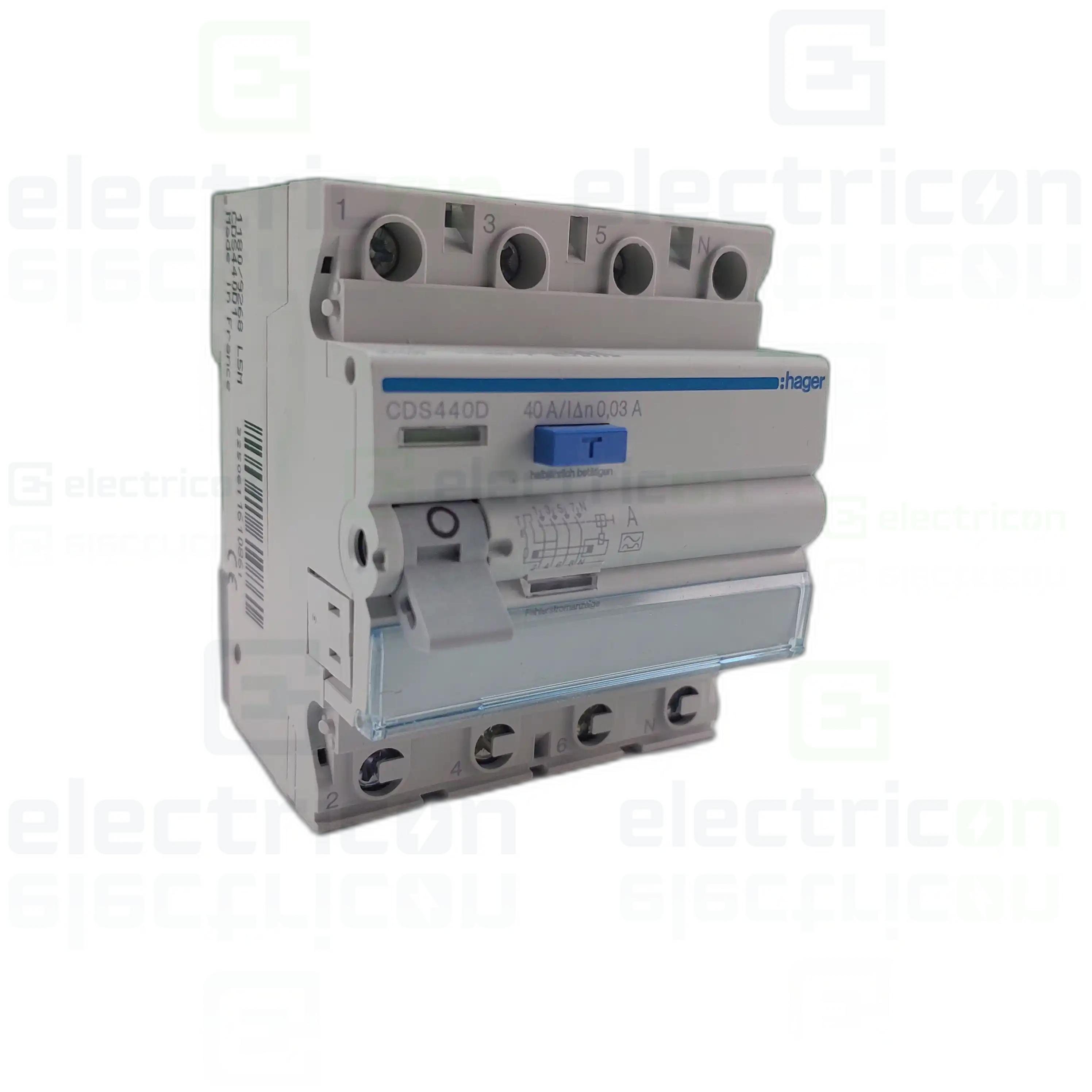 Diferential 40A/30mA Hager - CDS440D [1]