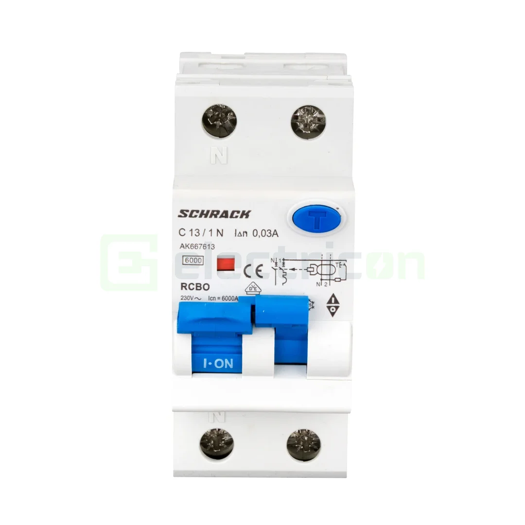 Siguranta RCBO 13A/30mA Schrack - AK667613 [1]