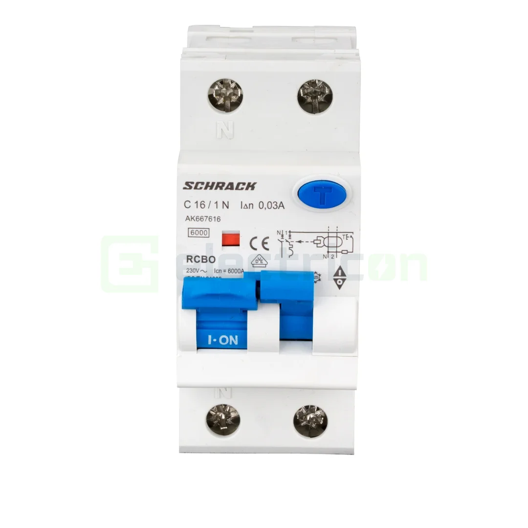 Siguranta RCBO 16A/30mA Schrack - AK667616 [1]