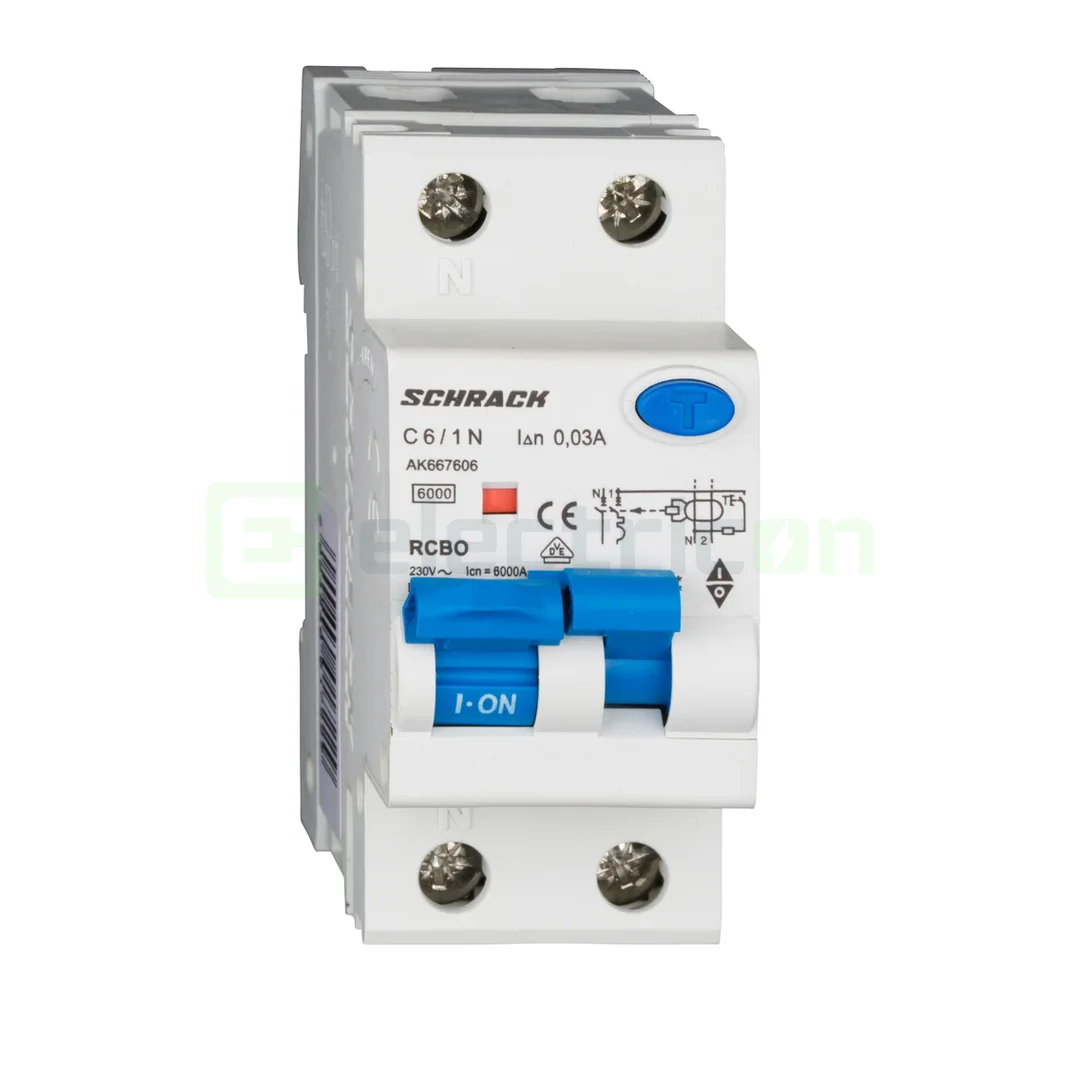 Siguranta RCBO 6A/30mA Schrack - AK667606