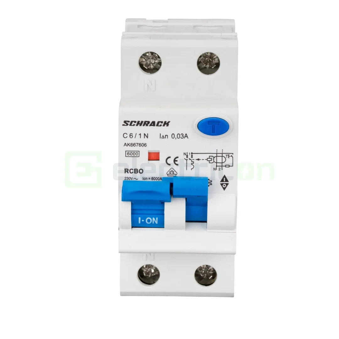 Siguranta RCBO 6A/30mA Schrack - AK667606 [1]