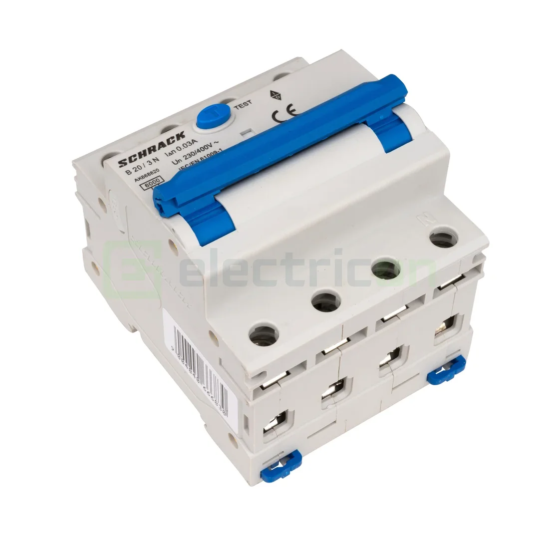 Siguranta RCBO 20A/30mA Schrack - AK668820 [2]