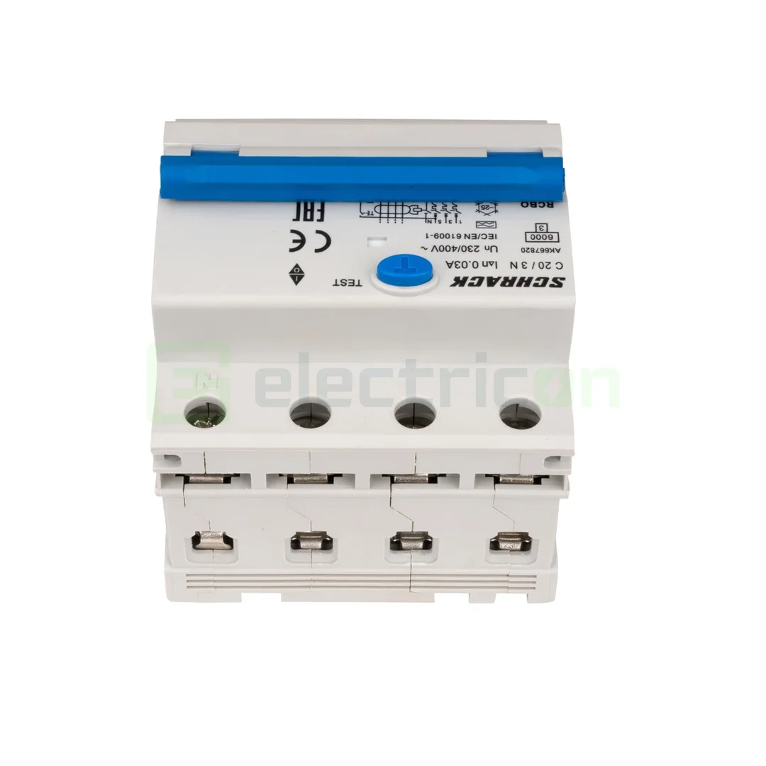 Siguranta RCBO 20A/30mA Schrack - AK667820 [4]