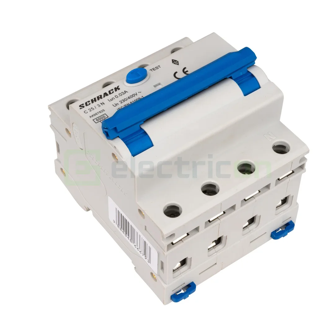 Siguranta RCBO 25A/30mA Schrack - AK667825 [2]