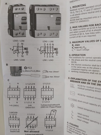 Intreruptor RCCB 40A/30mA ETI - 002061112 [3]