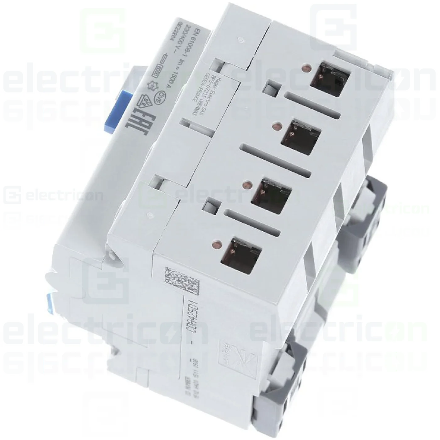 Intrerupator RCCB 4P 30mA 25A tip A Hager CDA425D [6]