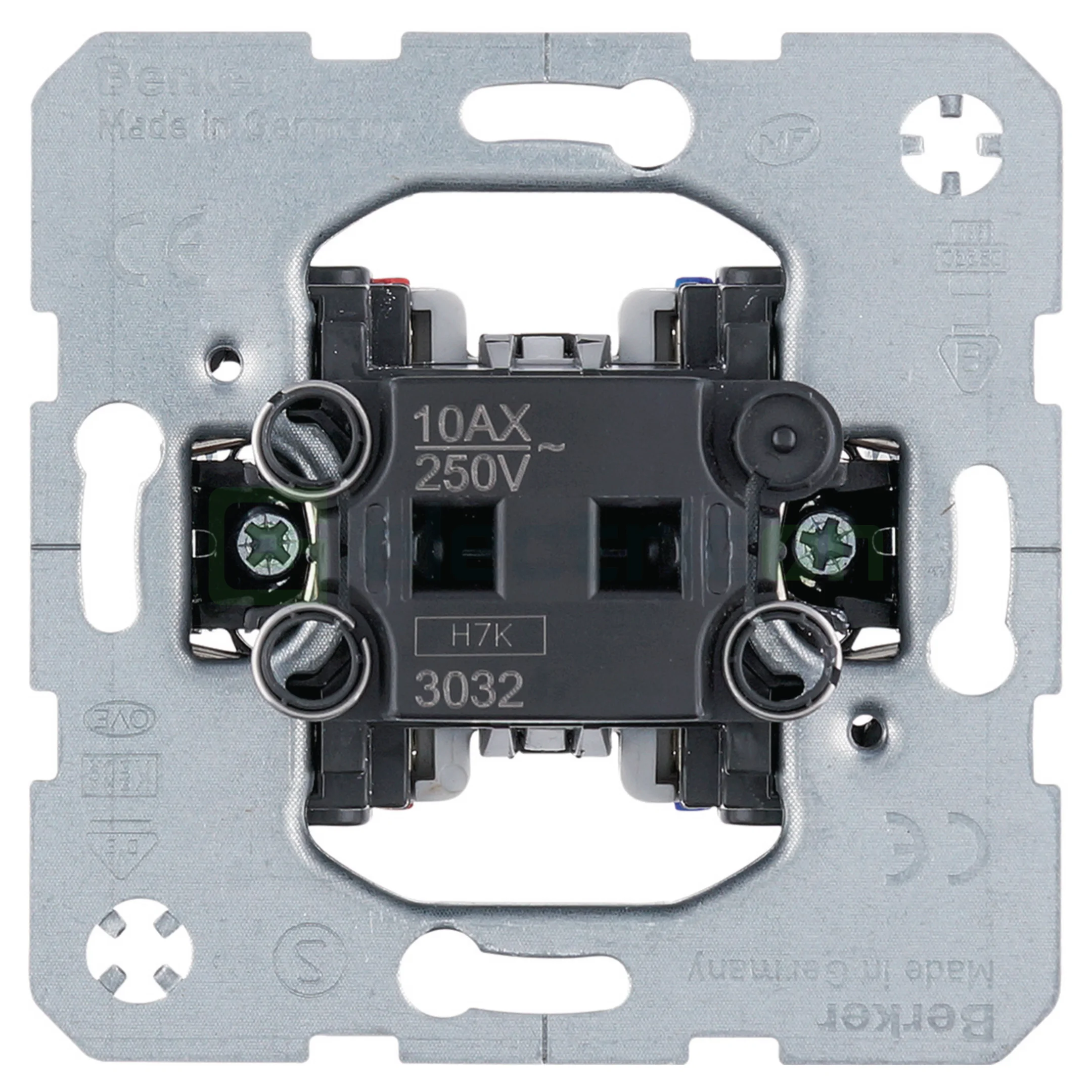 Prize și întrerupătoare - Întrerupător încastrat, 2 poli, Berker, 3032