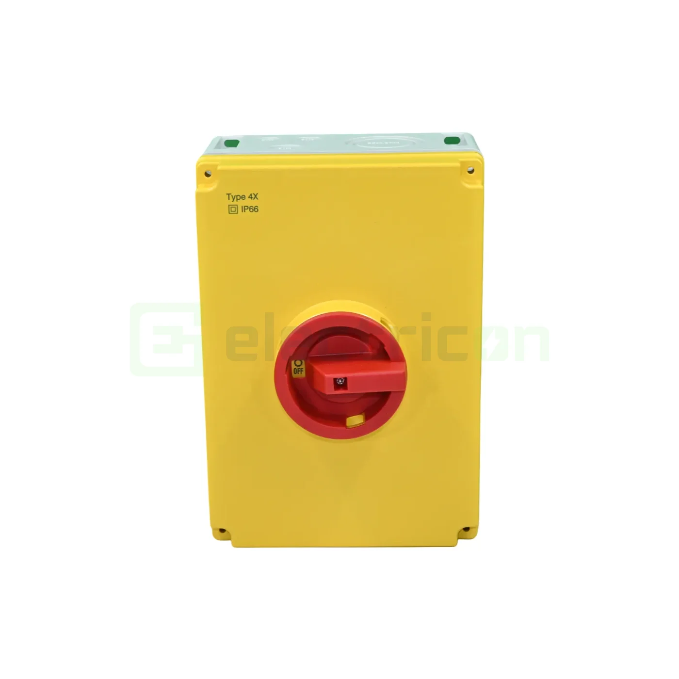 Siguranțe, Diferentiale, Separatori & Busbar - Intrerupator ON-OFF de urgenta, 4P, 63A, Schrack, IN8P2437