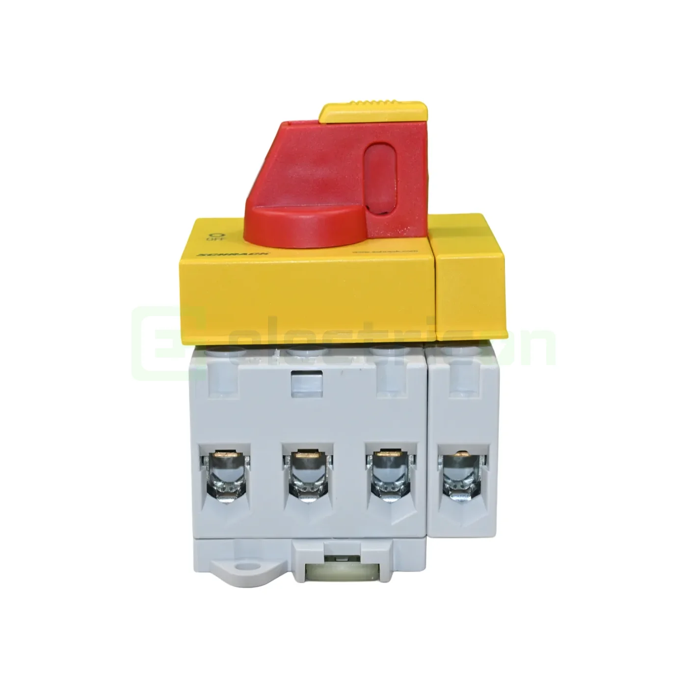 Intrerupator ON-OFF, de urgenta cu maneta, 4P, 80A, 22kW, Schrack, IN8R2428 [5]