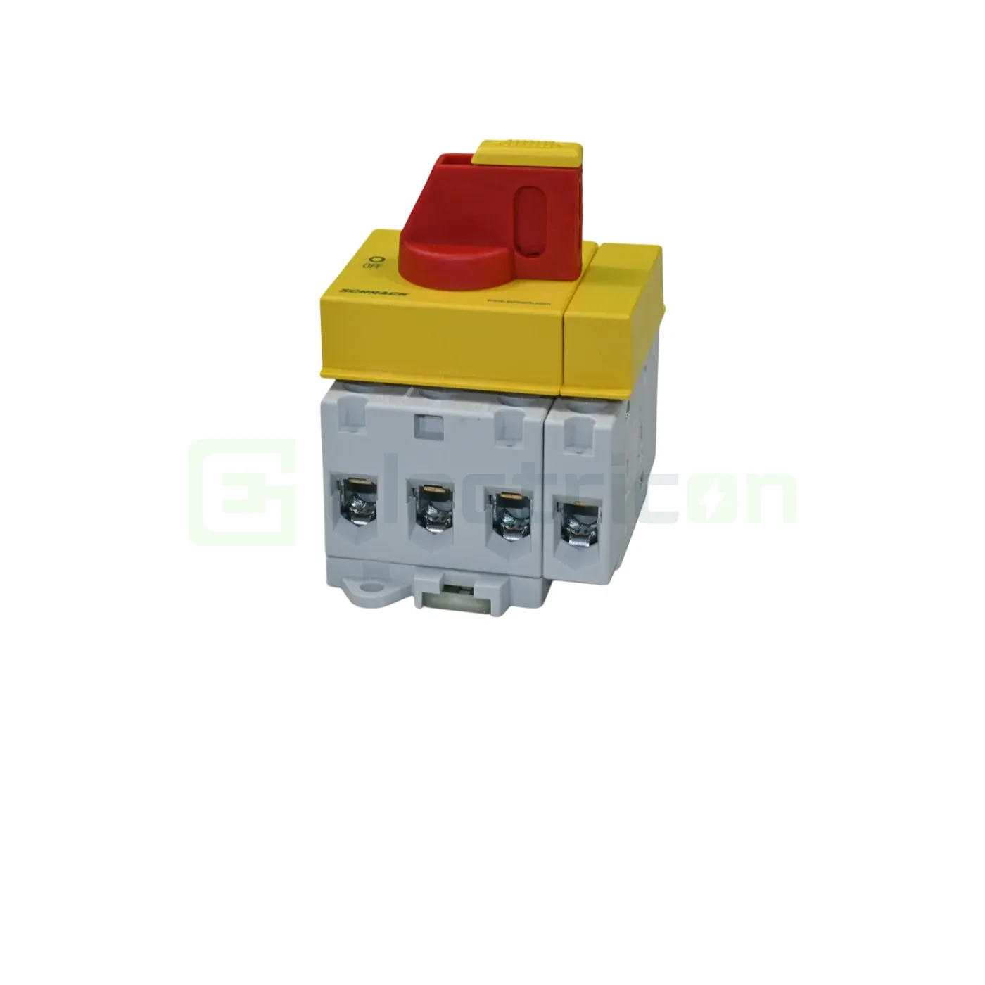 Intrerupator ON-OFF, de urgenta cu maneta, 4P, 80A, 22kW, Schrack, IN8R2428 [1]