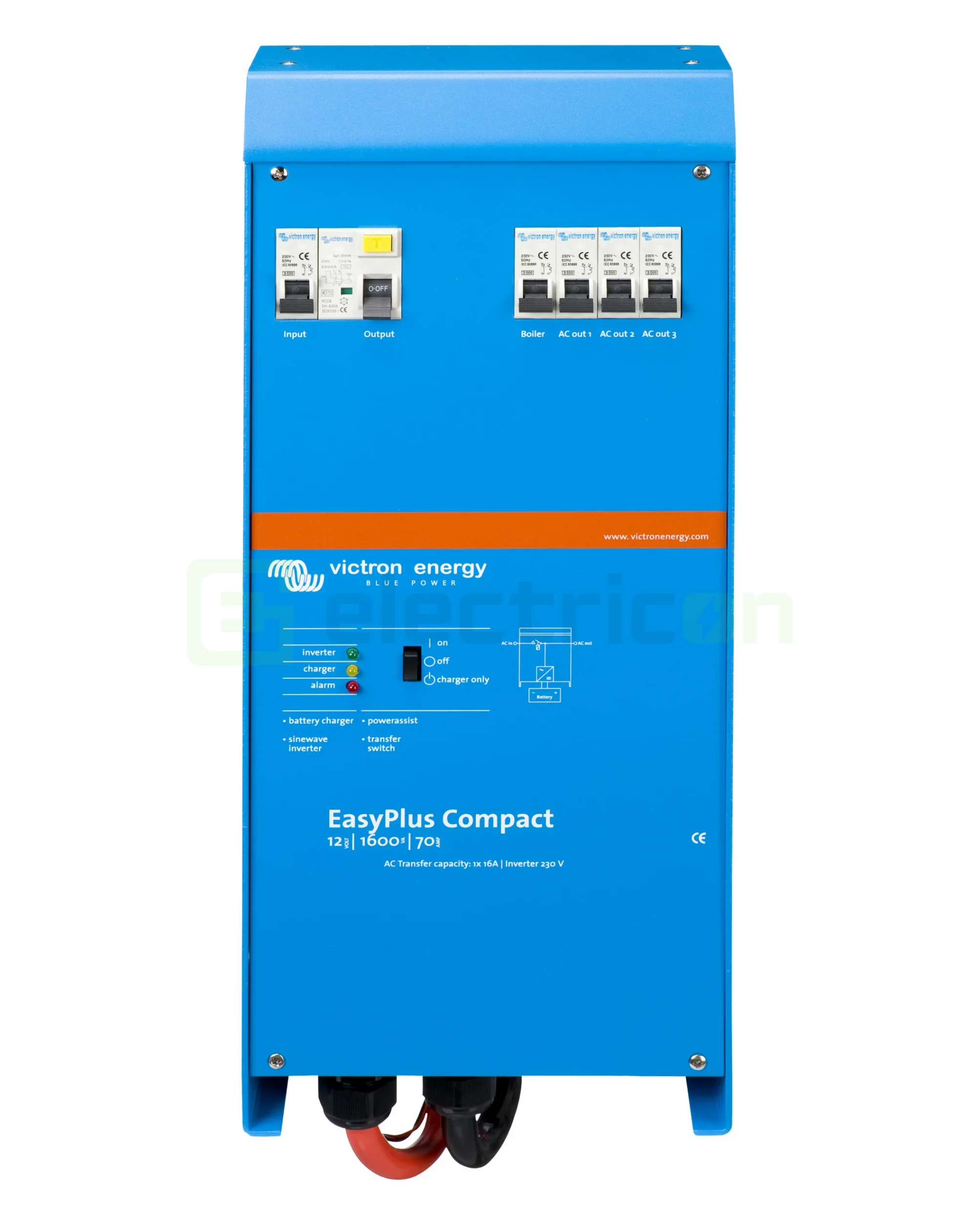 Invertoare fotovoltaice - Invertor charger solar 12V 1600VA Victron Energy EasyPlus C 12 1600 70-16