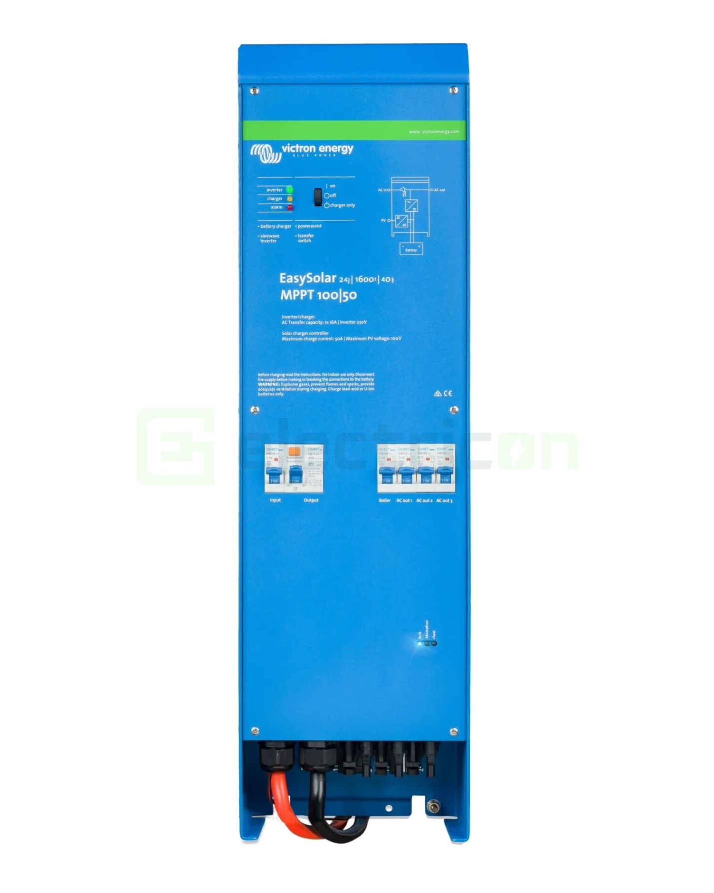 Invertoare fotovoltaice - Invertor charger solar 24V 1600VA Victron Energy EasySolar 24 1600 40-16 MPPT 100 50