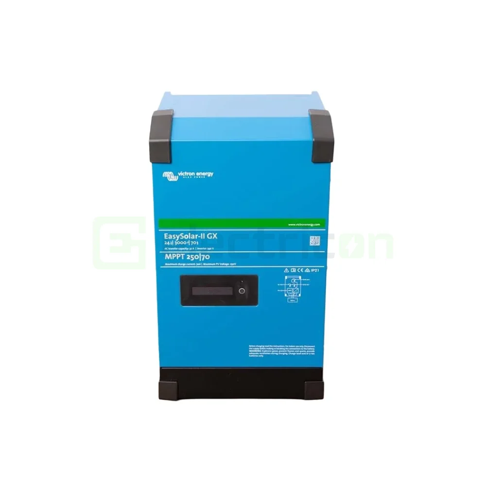 Invertoare fotovoltaice - Invertor charger solar 24V 3000VA Victron Energy EasySolar-II 24 3000 70-32 MPPT 250 70 GX