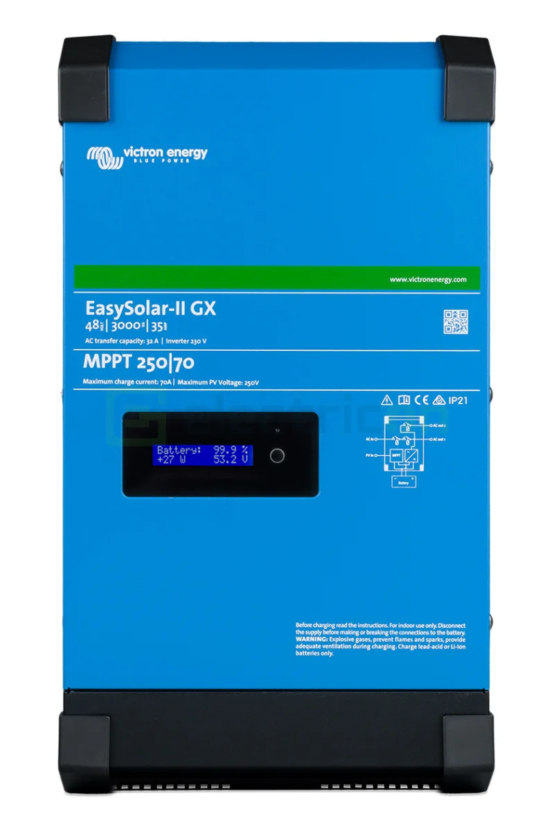 Invertoare fotovoltaice - Invertor charger solar 48V 3000VA Victron Energy EasySolar II 48 3000 35-32 MPPT 250 70 GX